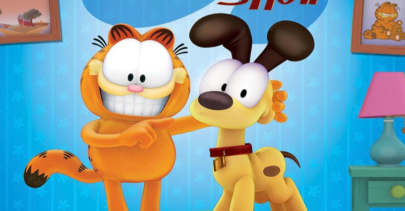 The Garfield Show on Cartoon Network.